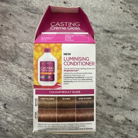 L\'Oreal Casting Creme Gloss 732 Vanilla Conditioning Hair Color Discontinued HTF main image 5
